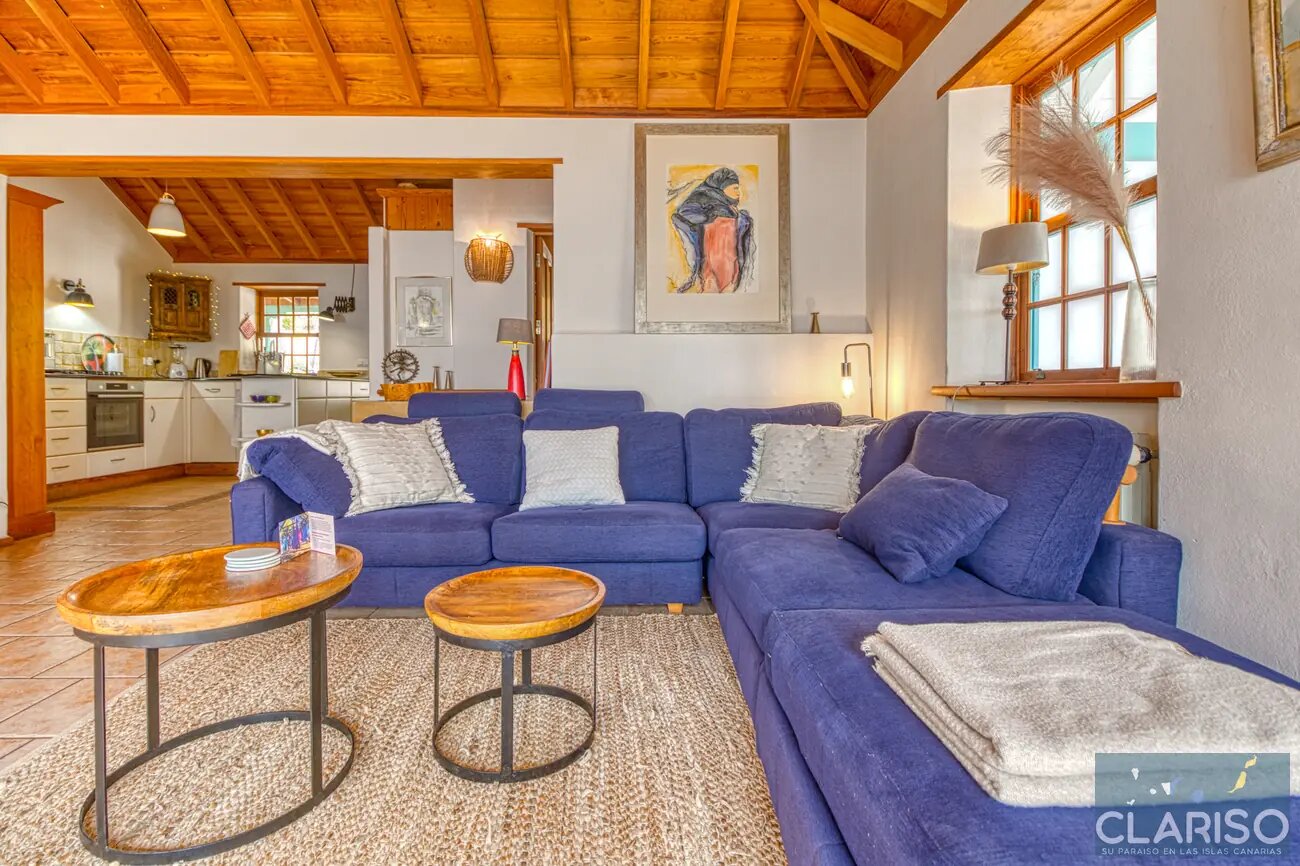 Villa Miramatos: Ferienhaus mit Infinity-Pool und Blick auf Pinien und Mirador Matos in Puntagorda auf La Palma
