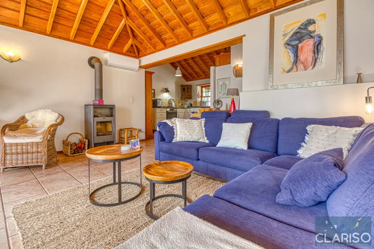 Villa Miramatos: Ferienhaus mit Infinity-Pool und Blick auf Pinien und Mirador Matos in Puntagorda auf La Palma
