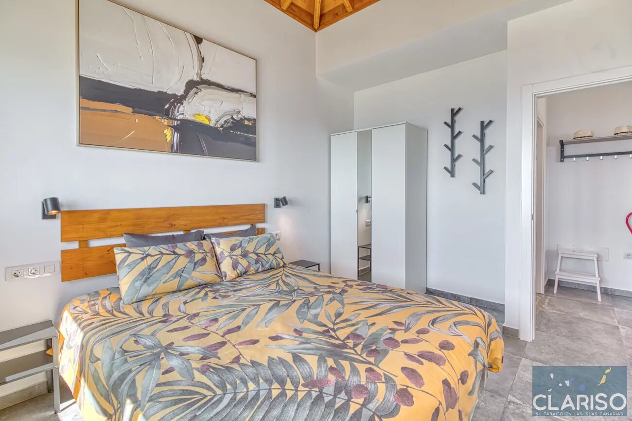 Casa Afuera: Modernes Ferienhaus mit solargeheiztem Infinity-Pool auf garantierten 24–28 °C in Tijarafe auf La Palma
