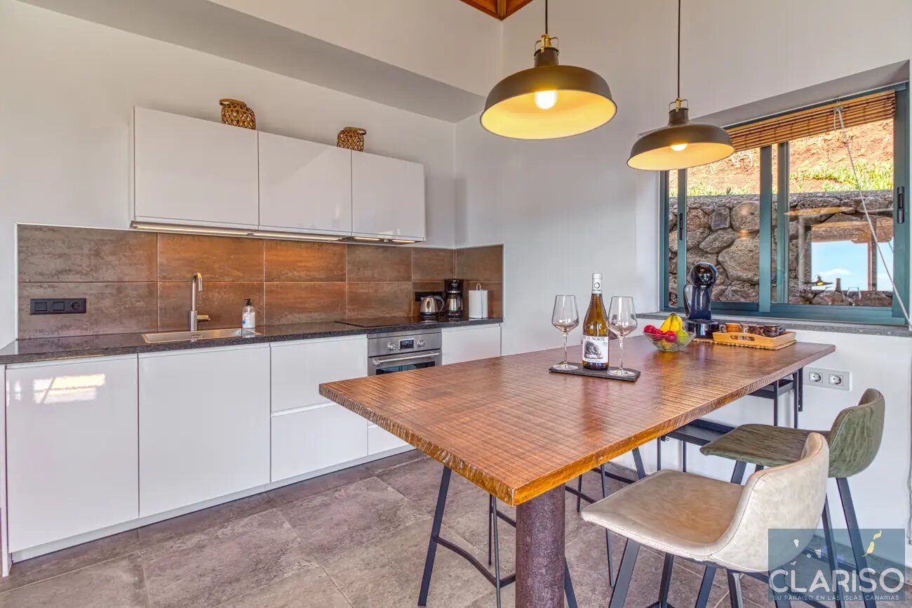 Casa Alegria: Ferienhaus mit inklusive Hot Tub und Meerblick auf der Finca Las Prinsas in Tijarafe auf La Palma