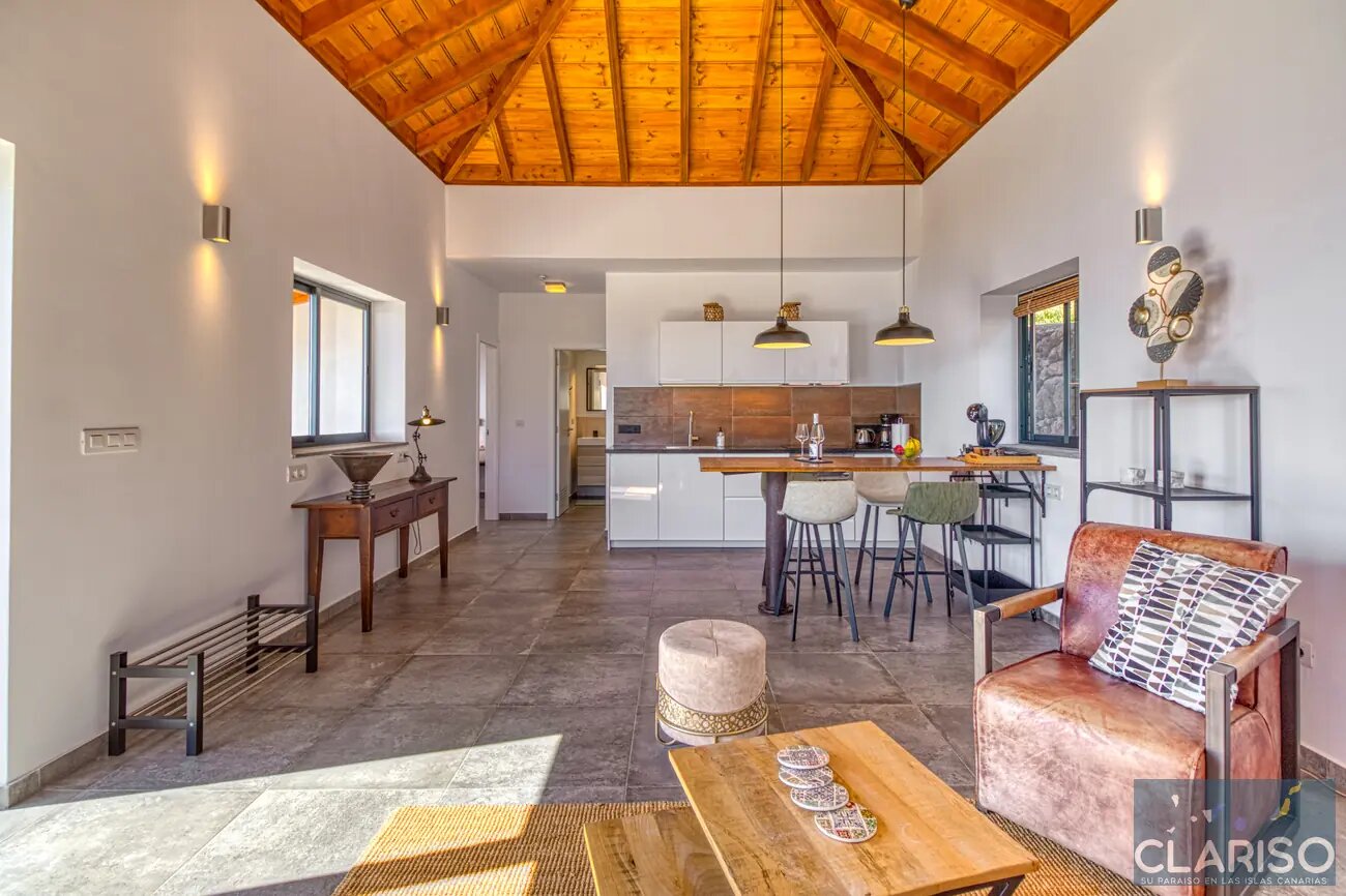 Casa Alegria: Ferienhaus mit inklusive Hot Tub und Meerblick auf der Finca Las Prinsas in Tijarafe auf La Palma