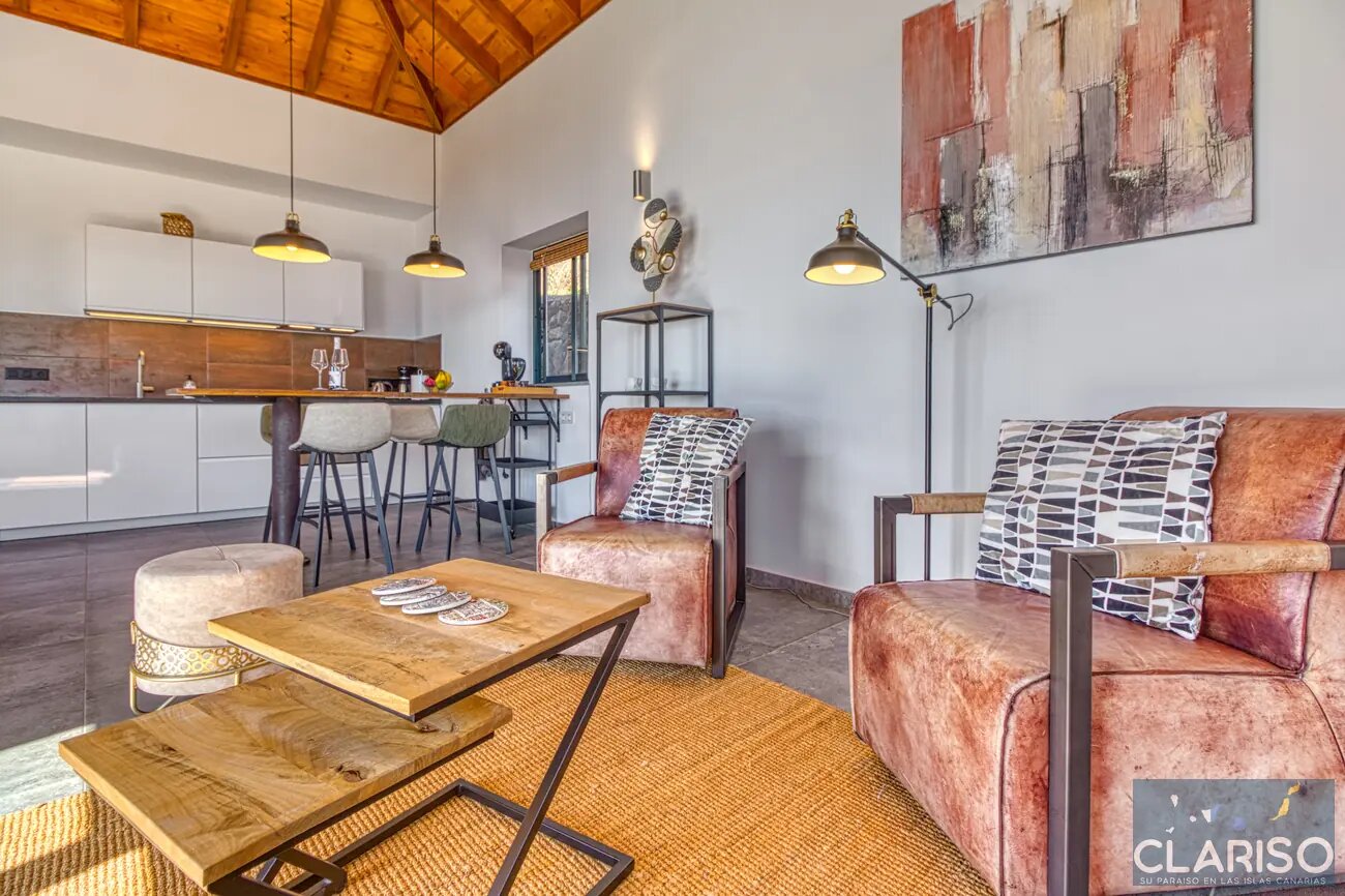 Casa Alegria: Ferienhaus mit inklusive Hot Tub und Meerblick auf der Finca Las Prinsas in Tijarafe auf La Palma