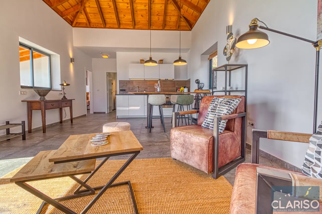 Casa Alegria: Ferienhaus mit inklusive Hot Tub und Meerblick auf der Finca Las Prinsas in Tijarafe auf La Palma