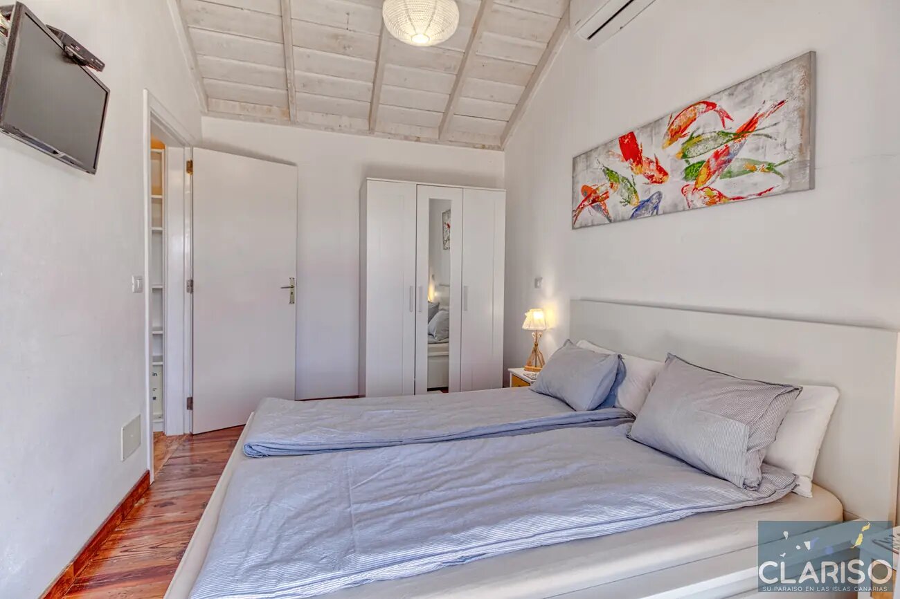 Casa Julia: Ferienhaus direkt am Rand des Barranco de Izcaqua mit Fußbodenheizung in Garafía auf La Palma