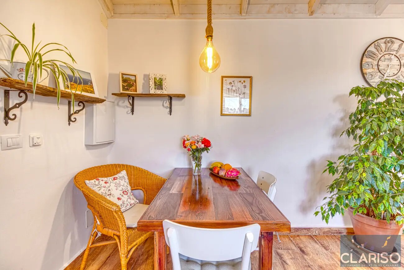 Casa Julia: Ferienhaus direkt am Rand des Barranco de Izcaqua mit Fußbodenheizung in Garafía auf La Palma
