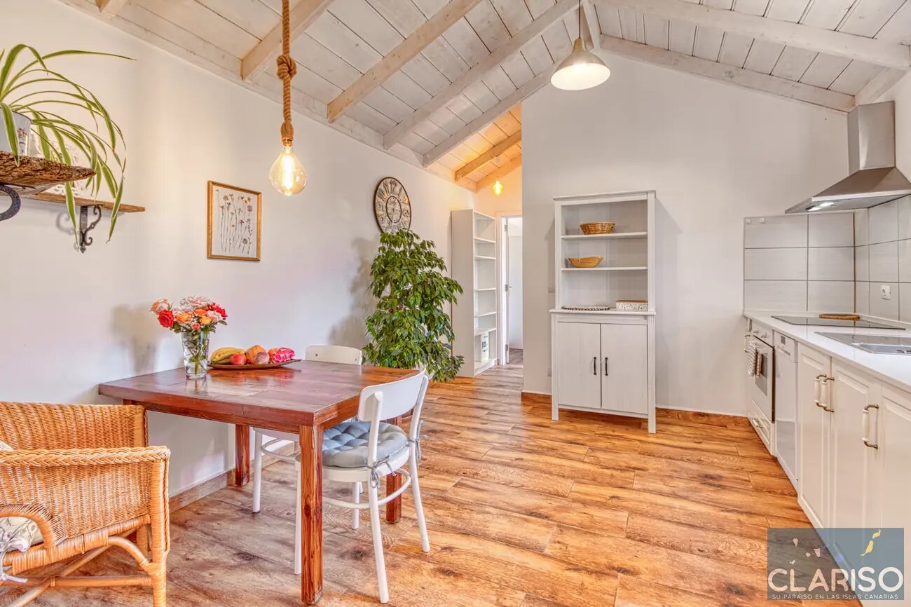 Casa Julia: Ferienhaus direkt am Rand des Barranco de Izcaqua mit Fußbodenheizung in Garafía auf La Palma