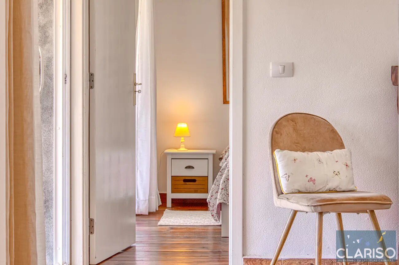Casa Julia: Ferienhaus direkt am Rand des Barranco de Izcaqua mit Fußbodenheizung in Garafía auf La Palma