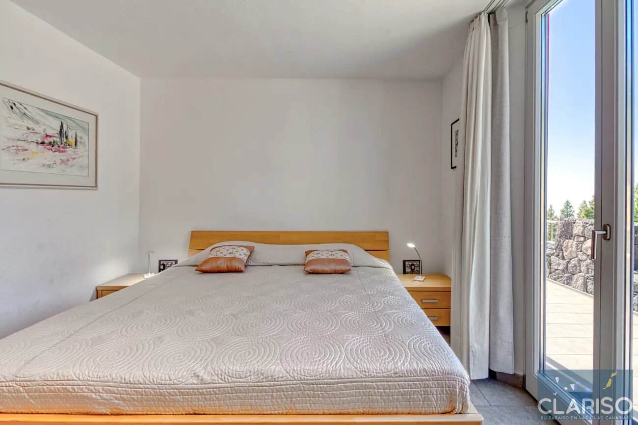 Villa Atlántico: Großzügige Ferienvilla mit inklusive Pool, Sauna mit Ruheraum und Caldeira-Blick in Tijarafe auf La Palma