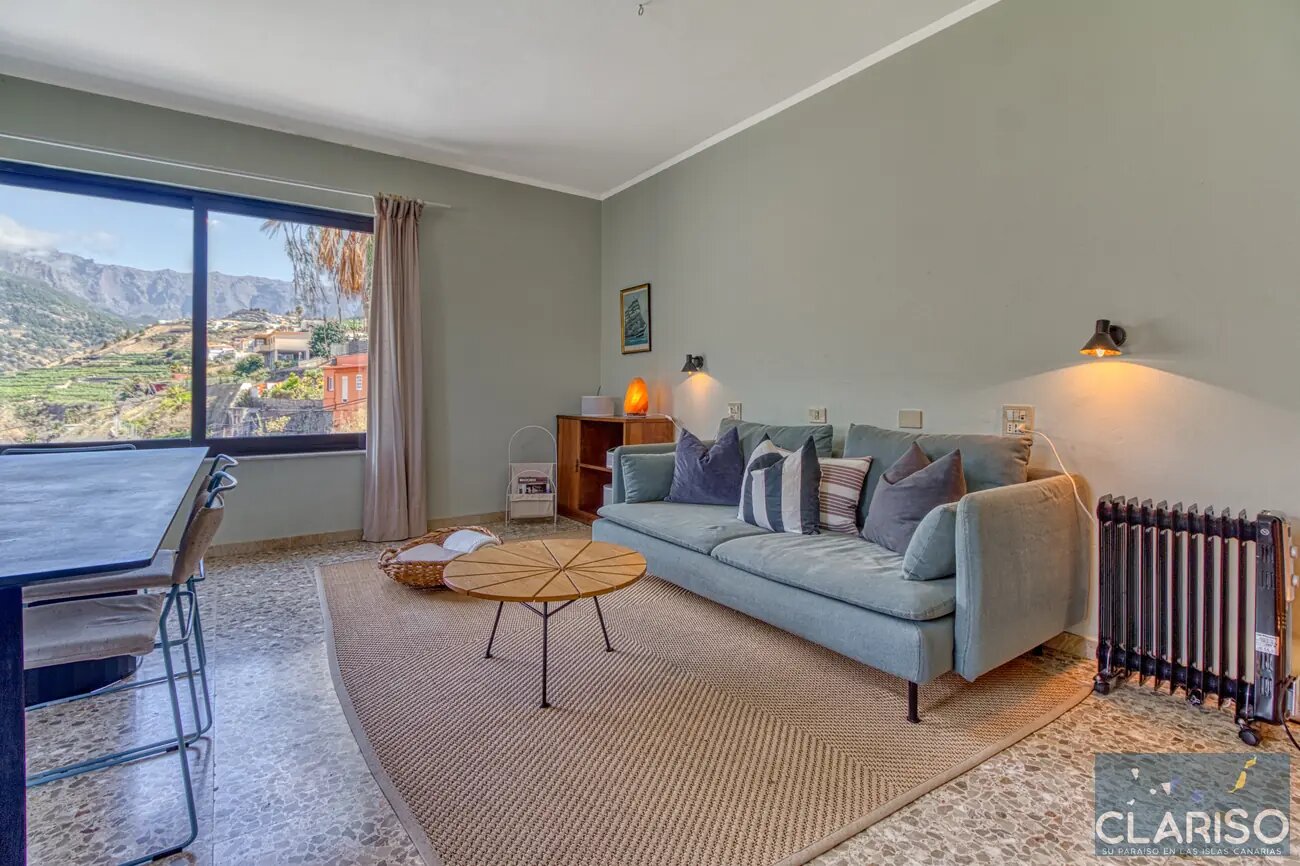 Casa Stella Atlántico: Ferienhaus direkt am Barranco Las Angustias mit Caldera-Panorama in Los Llanos de Aridane auf La Palma