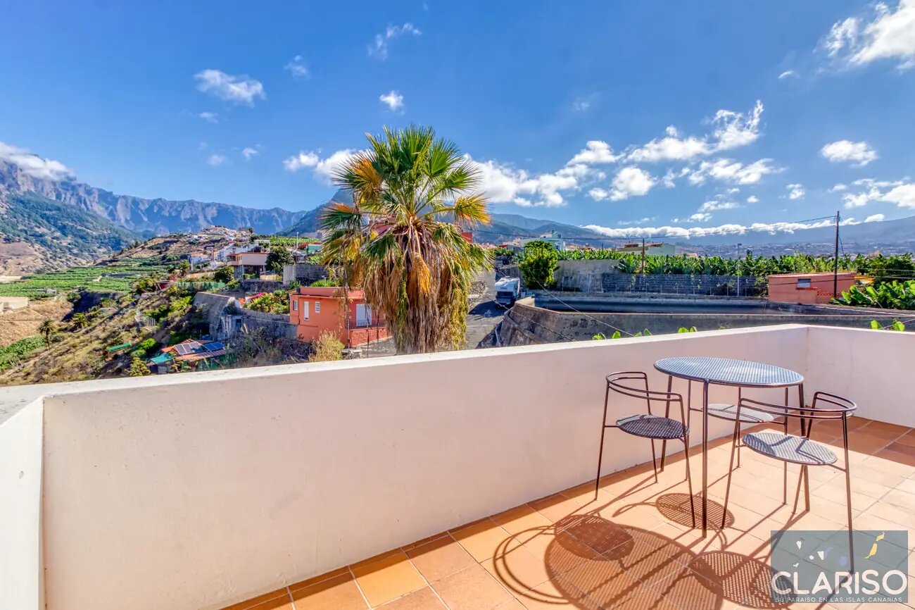Casa Stella Atlántico: Ferienhaus direkt am Barranco Las Angustias mit Caldera-Panorama in Los Llanos de Aridane auf La Palma