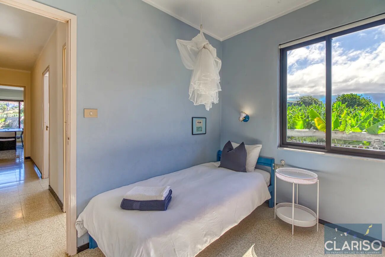 Casa Stella Atlántico: Ferienhaus direkt am Barranco Las Angustias mit Caldera-Panorama in Los Llanos de Aridane auf La Palma