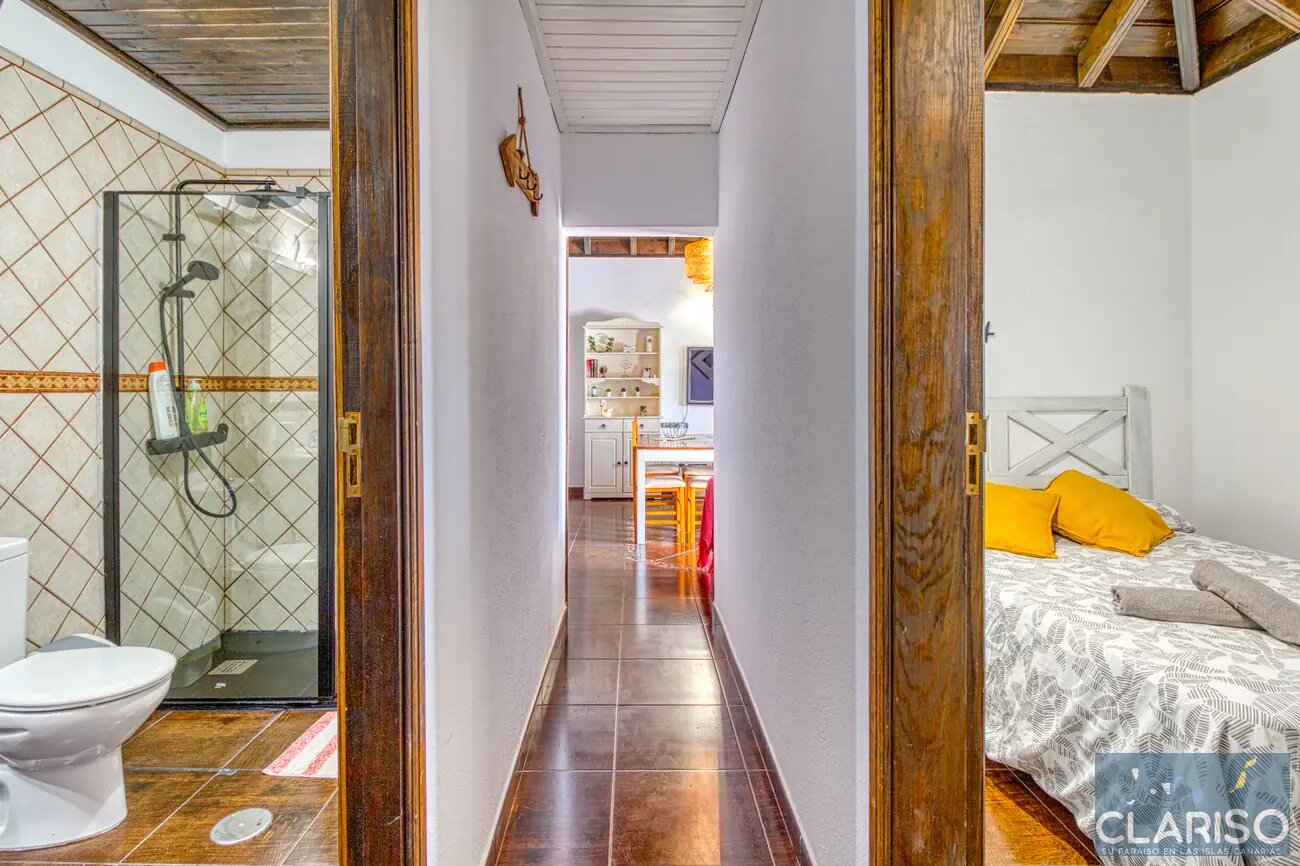 Casa Flamenca: Ferienhaus mit Pool in Bananenplantagen auf bevorzugter Klimahöhe in Tijarafe auf La Palma