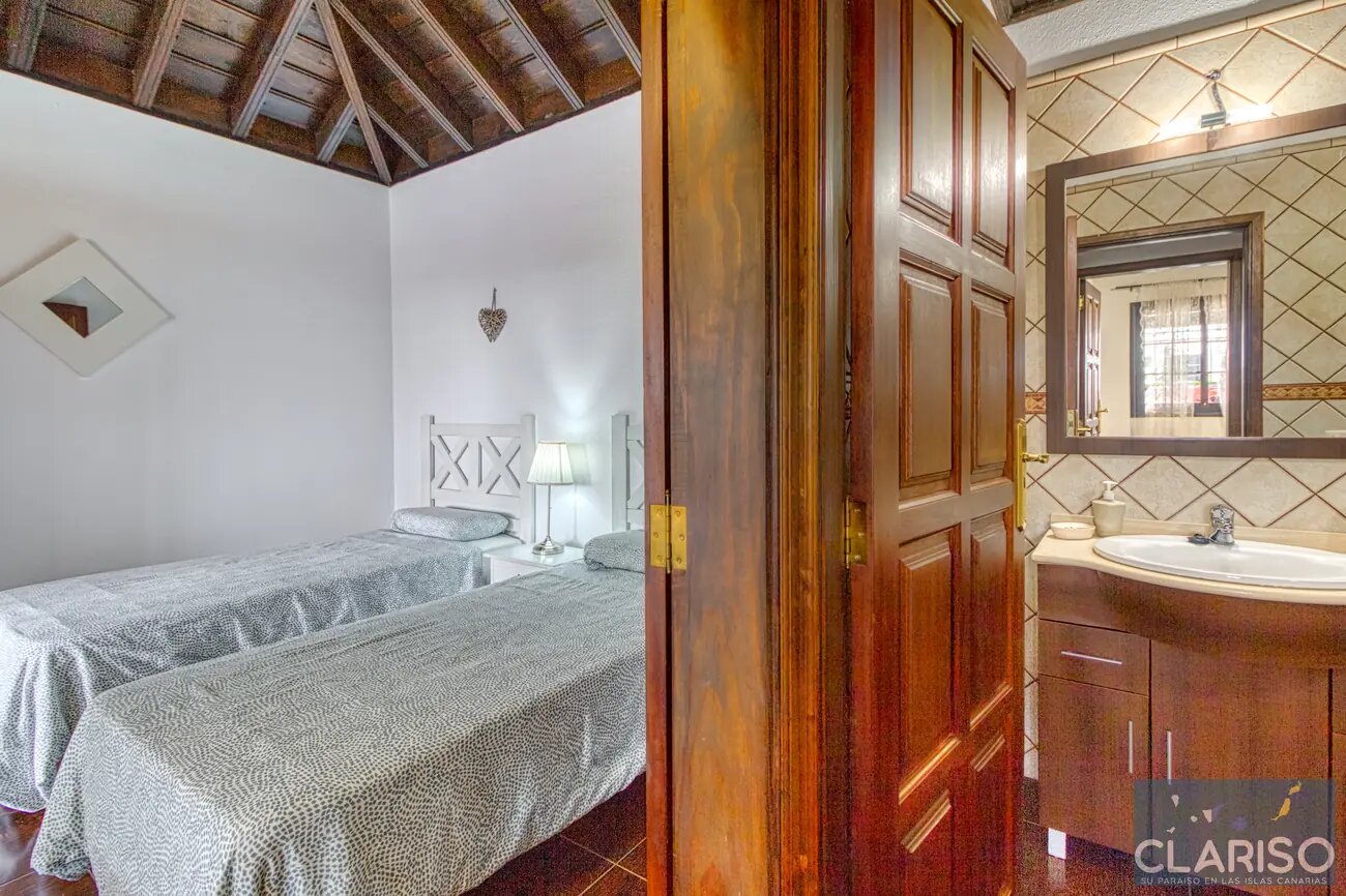 Casa Flamenca: Ferienhaus mit Pool in Bananenplantagen auf bevorzugter Klimahöhe in Tijarafe auf La Palma