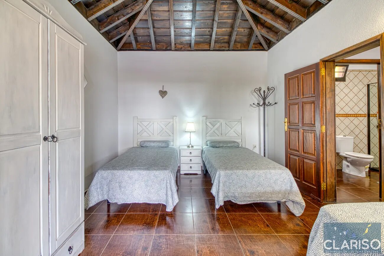 Casa Flamenca: Ferienhaus mit Pool in Bananenplantagen auf bevorzugter Klimahöhe in Tijarafe auf La Palma