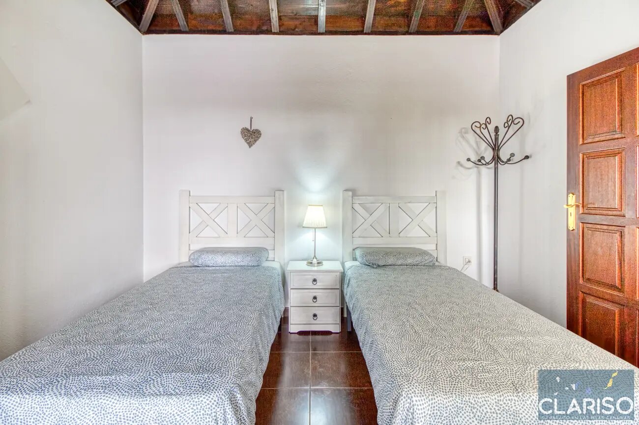 Casa Flamenca: Ferienhaus mit Pool in Bananenplantagen auf bevorzugter Klimahöhe in Tijarafe auf La Palma