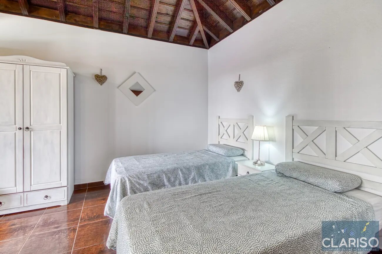 Casa Flamenca: Ferienhaus mit Pool in Bananenplantagen auf bevorzugter Klimahöhe in Tijarafe auf La Palma