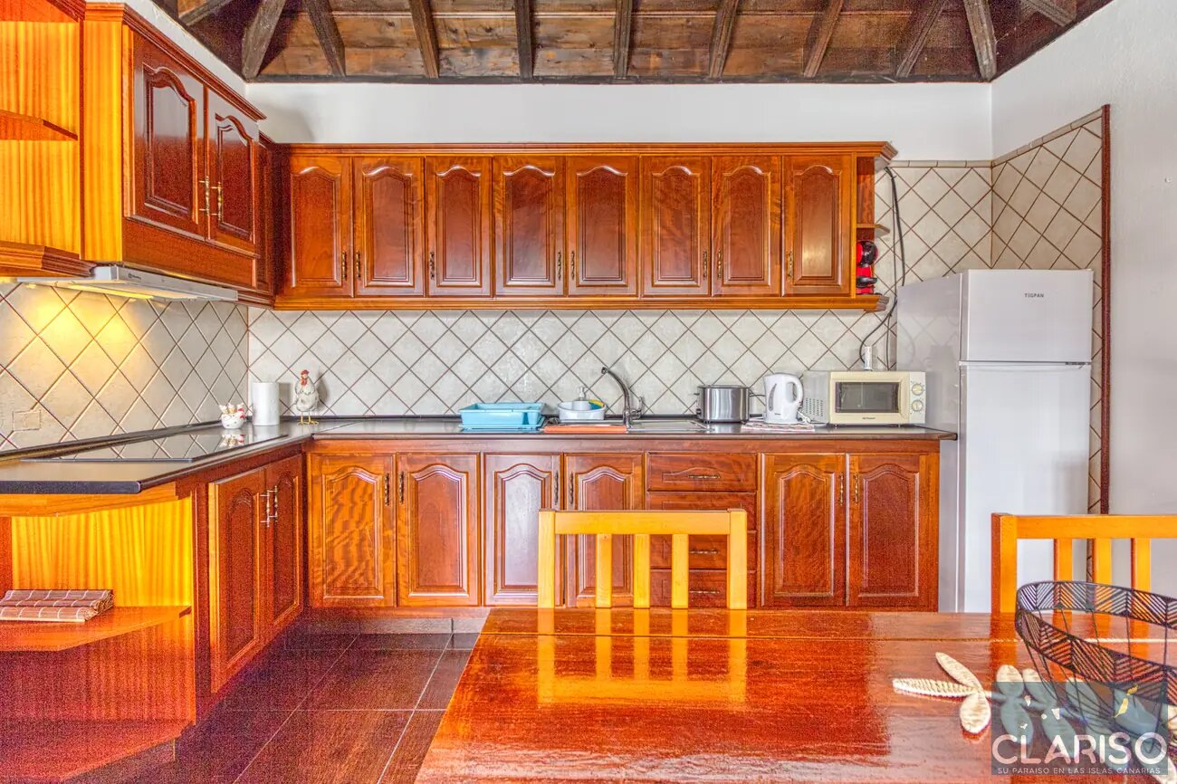 Casa Flamenca: Ferienhaus mit Pool in Bananenplantagen auf bevorzugter Klimahöhe in Tijarafe auf La Palma