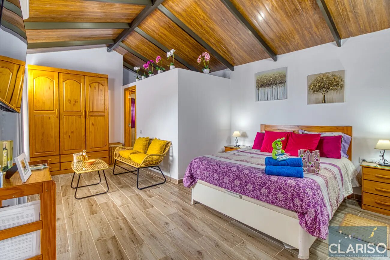 Casa Helios: Ferienhaus mit zwei Pools, Jacuzzi und großem Smart-TV in Puntagorda auf La Palma