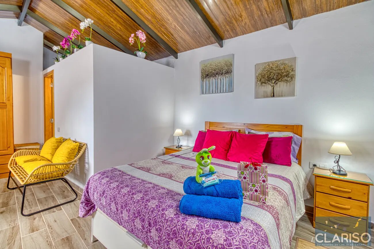 Casa Helios: Ferienhaus mit zwei Pools, Jacuzzi und großem Smart-TV in Puntagorda auf La Palma