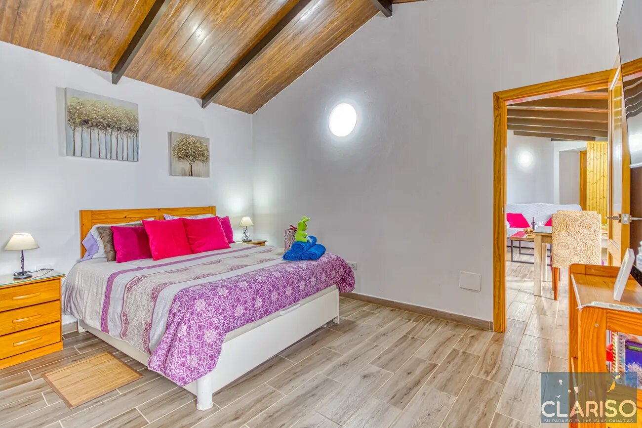 Casa Helios: Ferienhaus mit zwei Pools, Jacuzzi und großem Smart-TV in Puntagorda auf La Palma