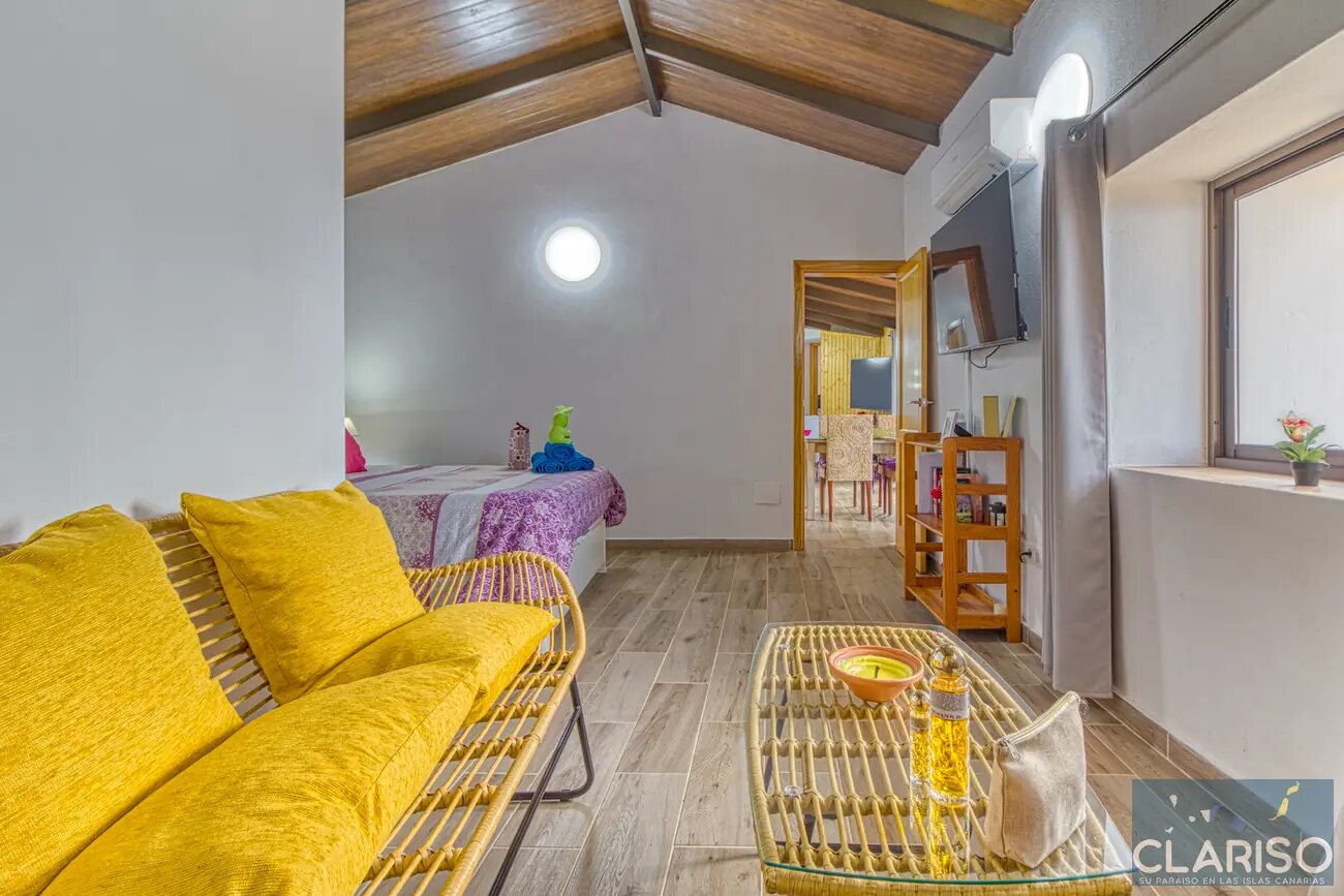 Casa Helios: Ferienhaus mit zwei Pools, Jacuzzi und großem Smart-TV in Puntagorda auf La Palma