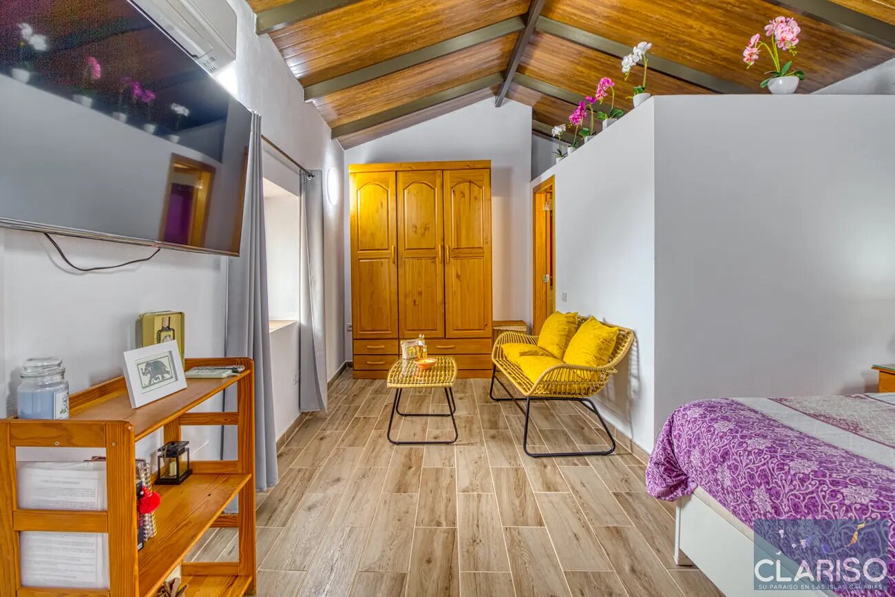 Casa Helios: Ferienhaus mit zwei Pools, Jacuzzi und großem Smart-TV in Puntagorda auf La Palma