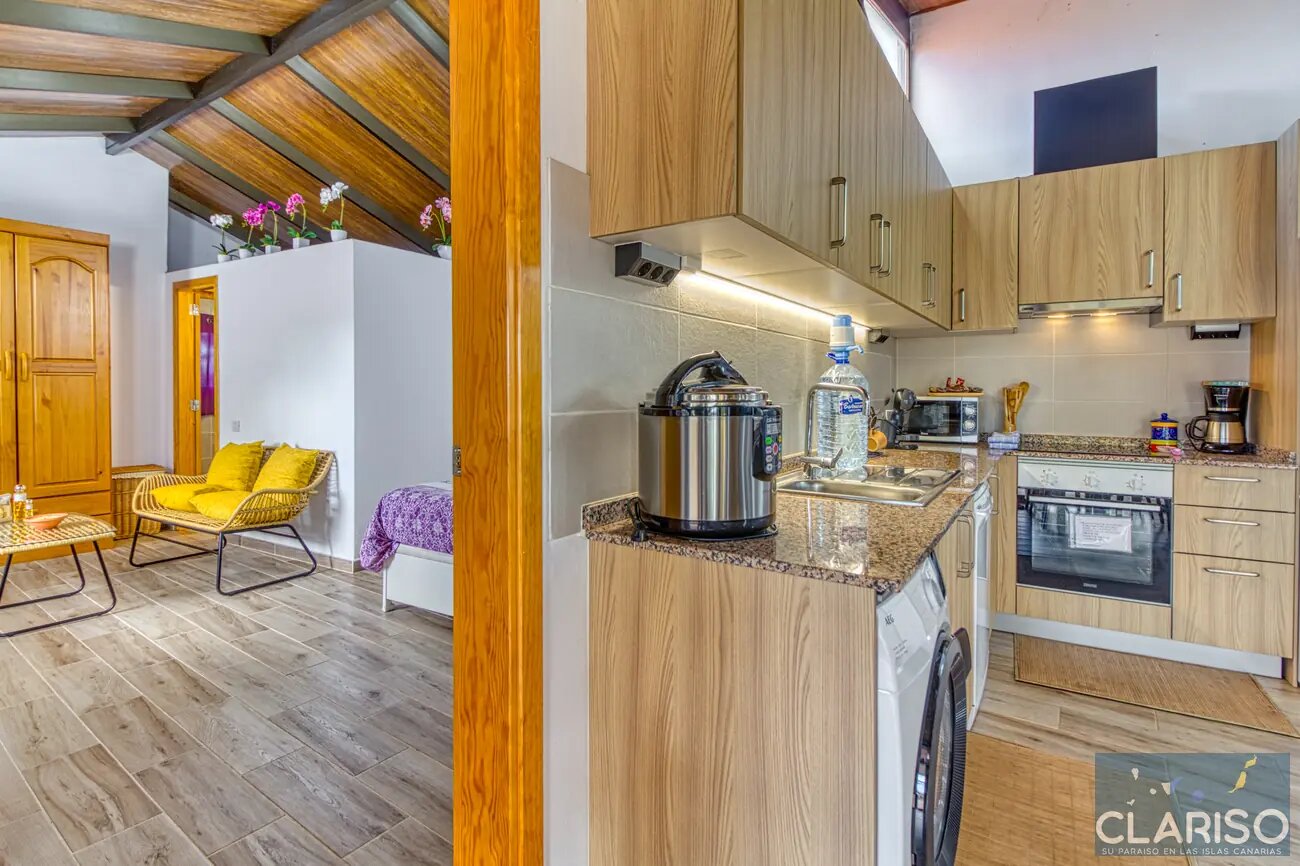 Casa Helios: Ferienhaus mit zwei Pools, Jacuzzi und großem Smart-TV in Puntagorda auf La Palma