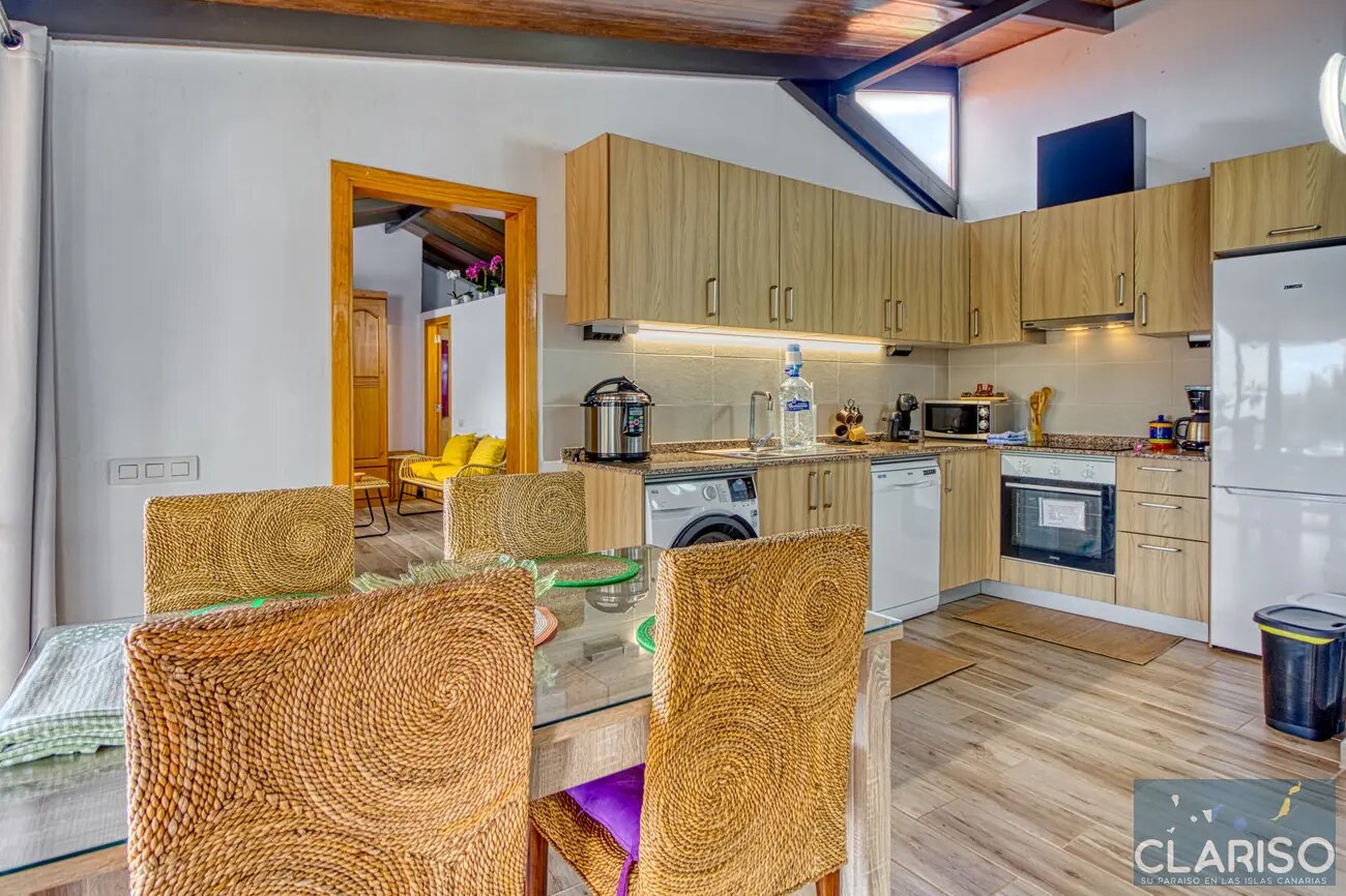 Casa Helios: Ferienhaus mit zwei Pools, Jacuzzi und großem Smart-TV in Puntagorda auf La Palma