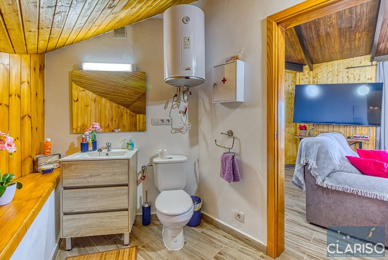 Casa Helios: Ferienhaus mit zwei Pools, Jacuzzi und großem Smart-TV in Puntagorda auf La Palma