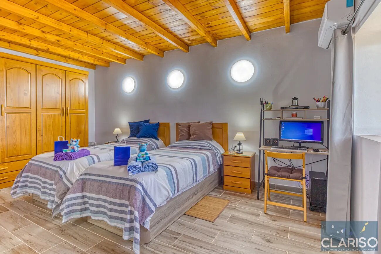 Casa Helios: Ferienhaus mit zwei Pools, Jacuzzi und großem Smart-TV in Puntagorda auf La Palma