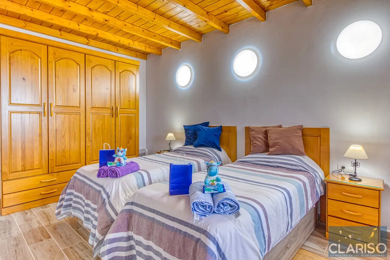 Casa Helios: Ferienhaus mit zwei Pools, Jacuzzi und großem Smart-TV in Puntagorda auf La Palma