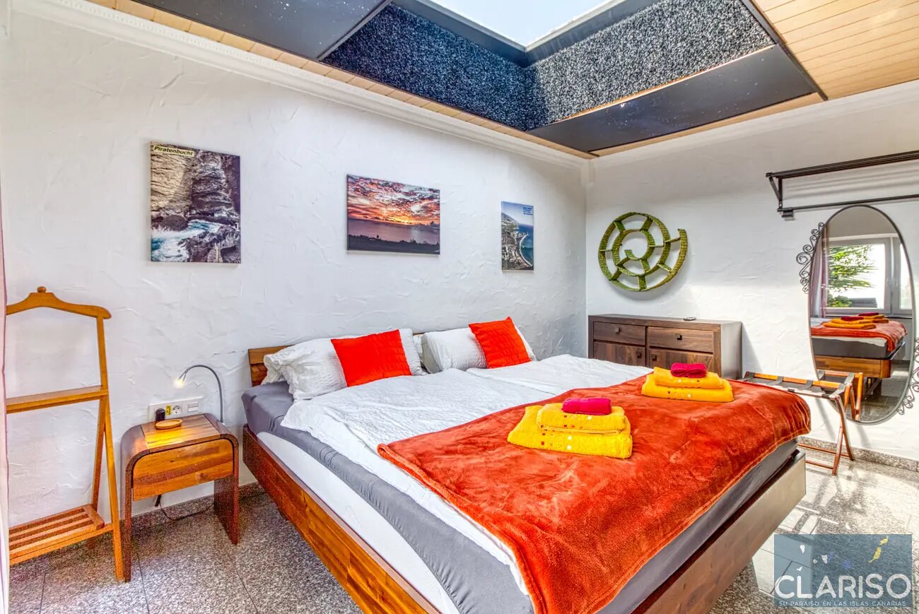 Hotel Rural Los Piratas 3: Großzügiges Apartment mit Pool und Frühstück in Tijarafe auf La Palma