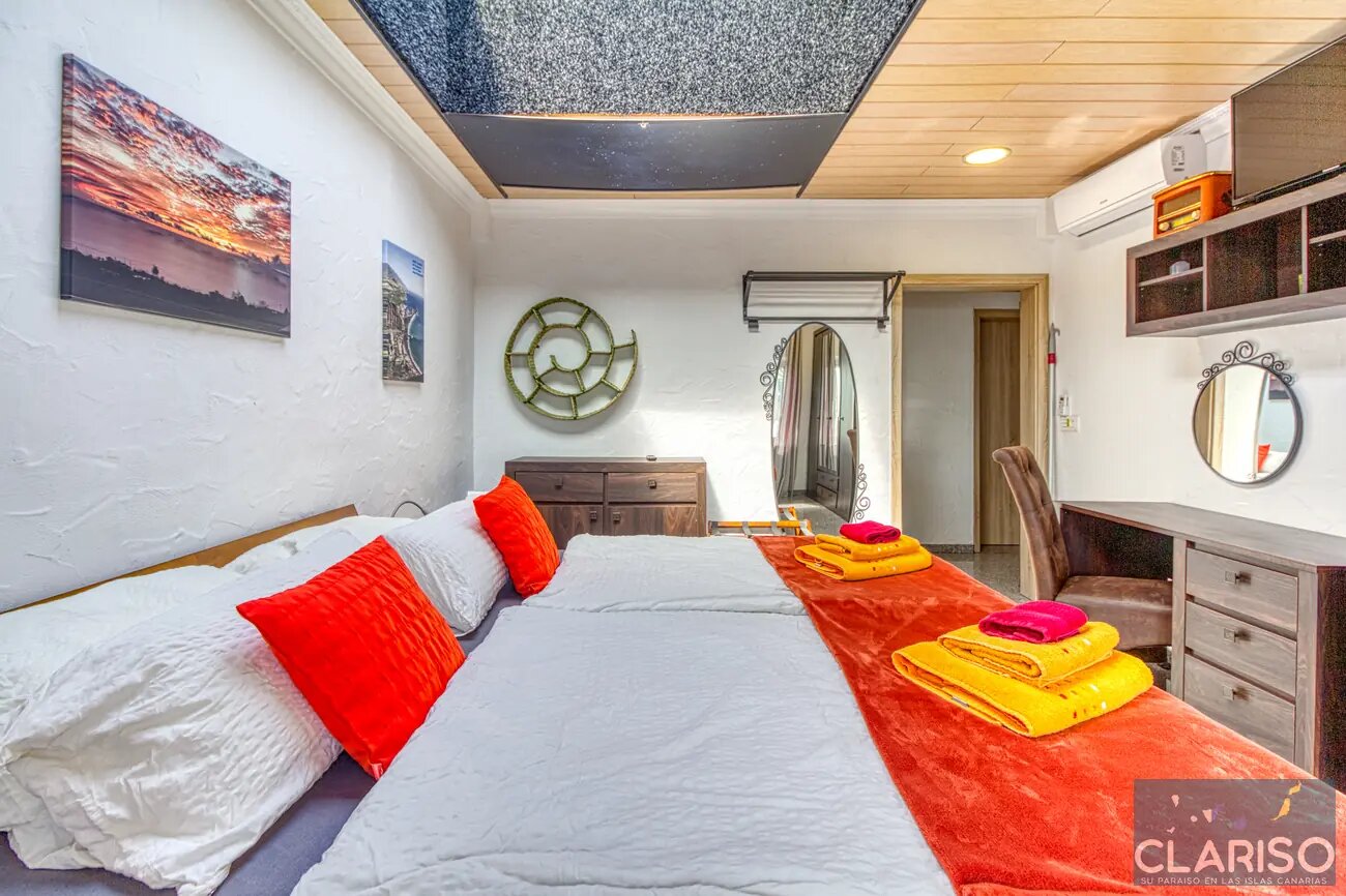 Hotel Rural Los Piratas 3: Großzügiges Apartment mit Pool und Frühstück in Tijarafe auf La Palma