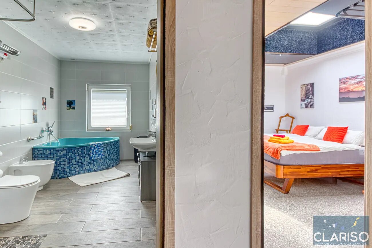 Hotel Rural Los Piratas 3: Großzügiges Apartment mit Pool und Frühstück in Tijarafe auf La Palma