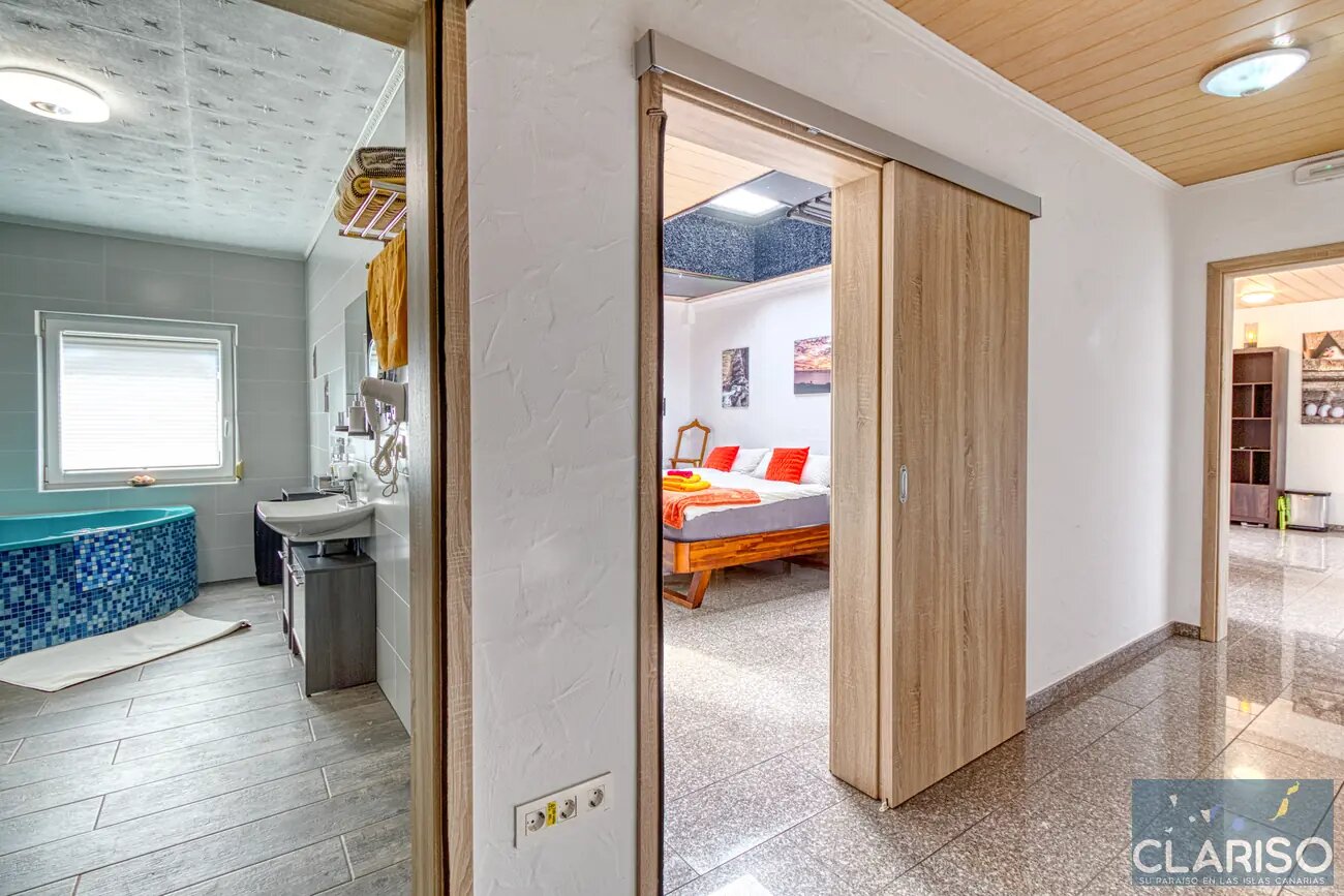 Hotel Rural Los Piratas 3: Großzügiges Apartment mit Pool und Frühstück in Tijarafe auf La Palma