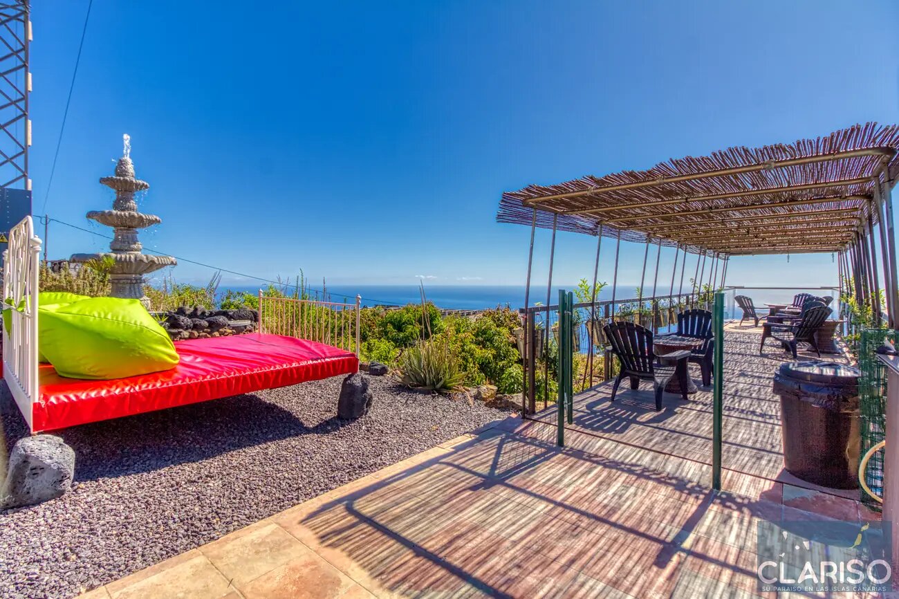 Hotel Rural Los Piratas 2: Doppelzimmer mit Pool, Jacuzzis und Frühstück in Tijarafe auf La Palma