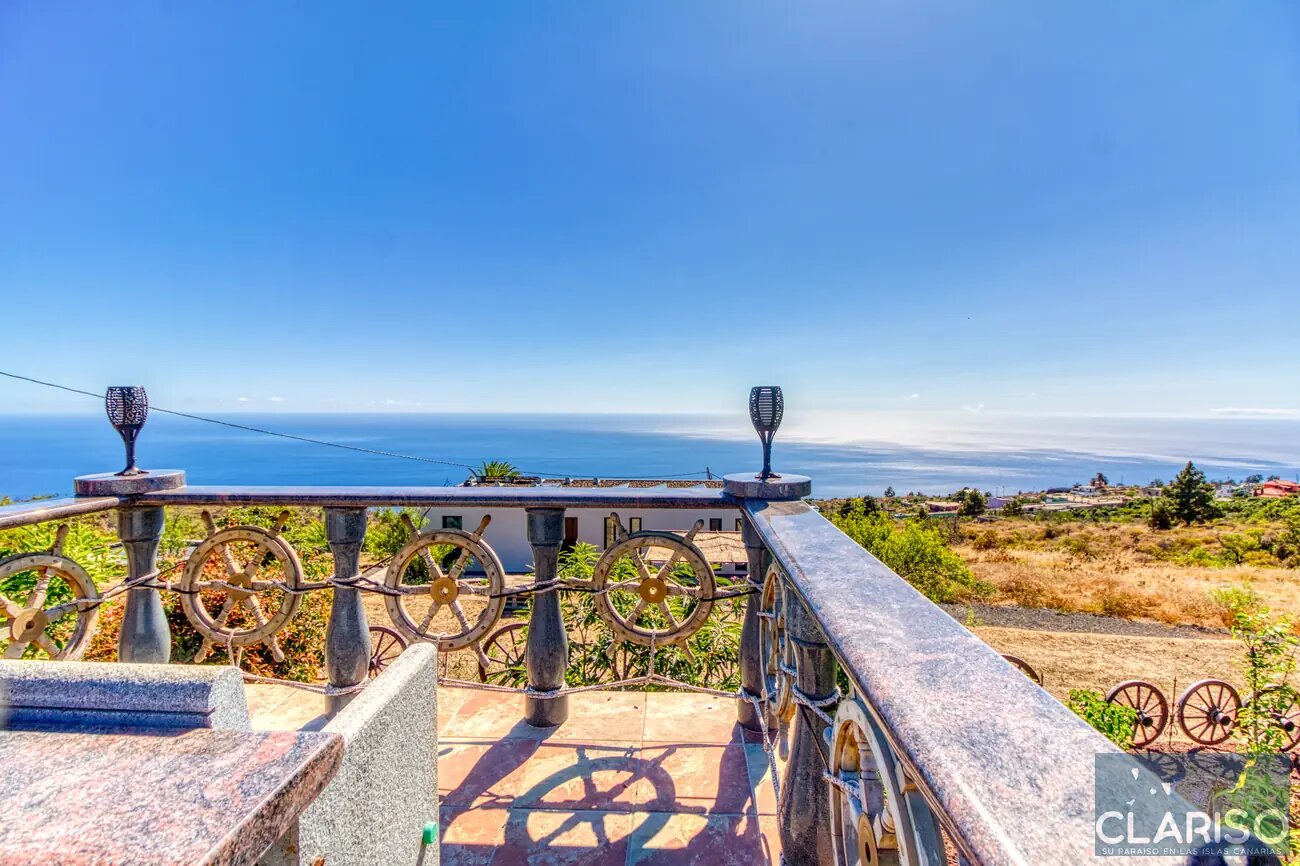Hotel Rural Los Piratas Roque 5: Doppelzimmer mit Meerblick, Pool und Frühstück in Tijarafe auf La Palma