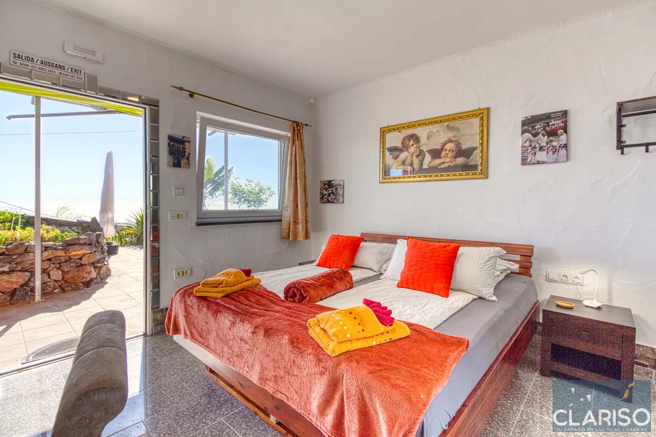 Hotel Rural Los Piratas Indianos 3: Doppelzimmer mit Pool und Frühstück in Tijarafe auf La Palma