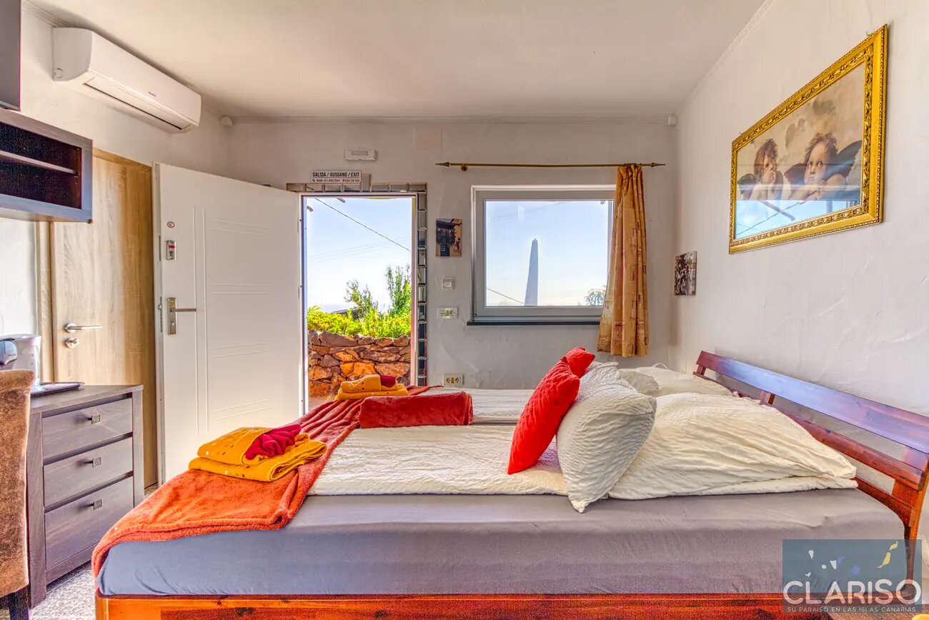 Hotel Rural Los Piratas Indianos 3: Doppelzimmer mit Pool und Frühstück in Tijarafe auf La Palma