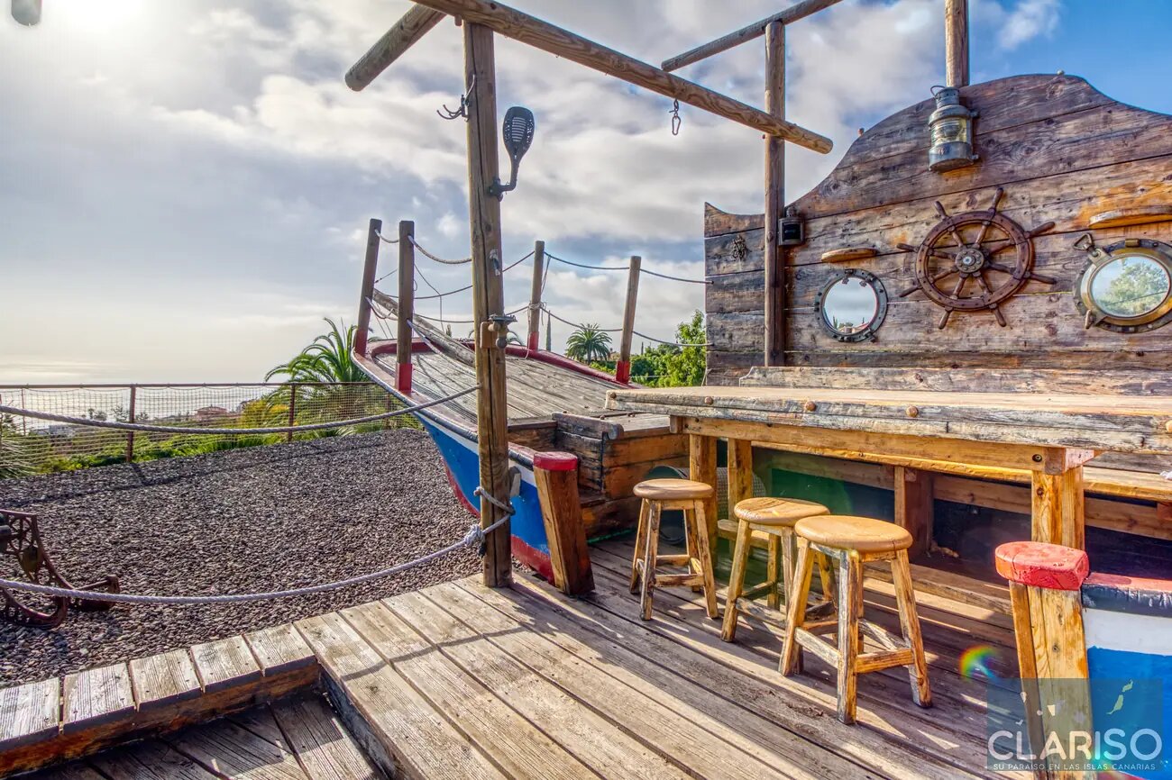 Hotel Rural Los Piratas Indianos 3: Doppelzimmer mit Pool und Frühstück in Tijarafe auf La Palma