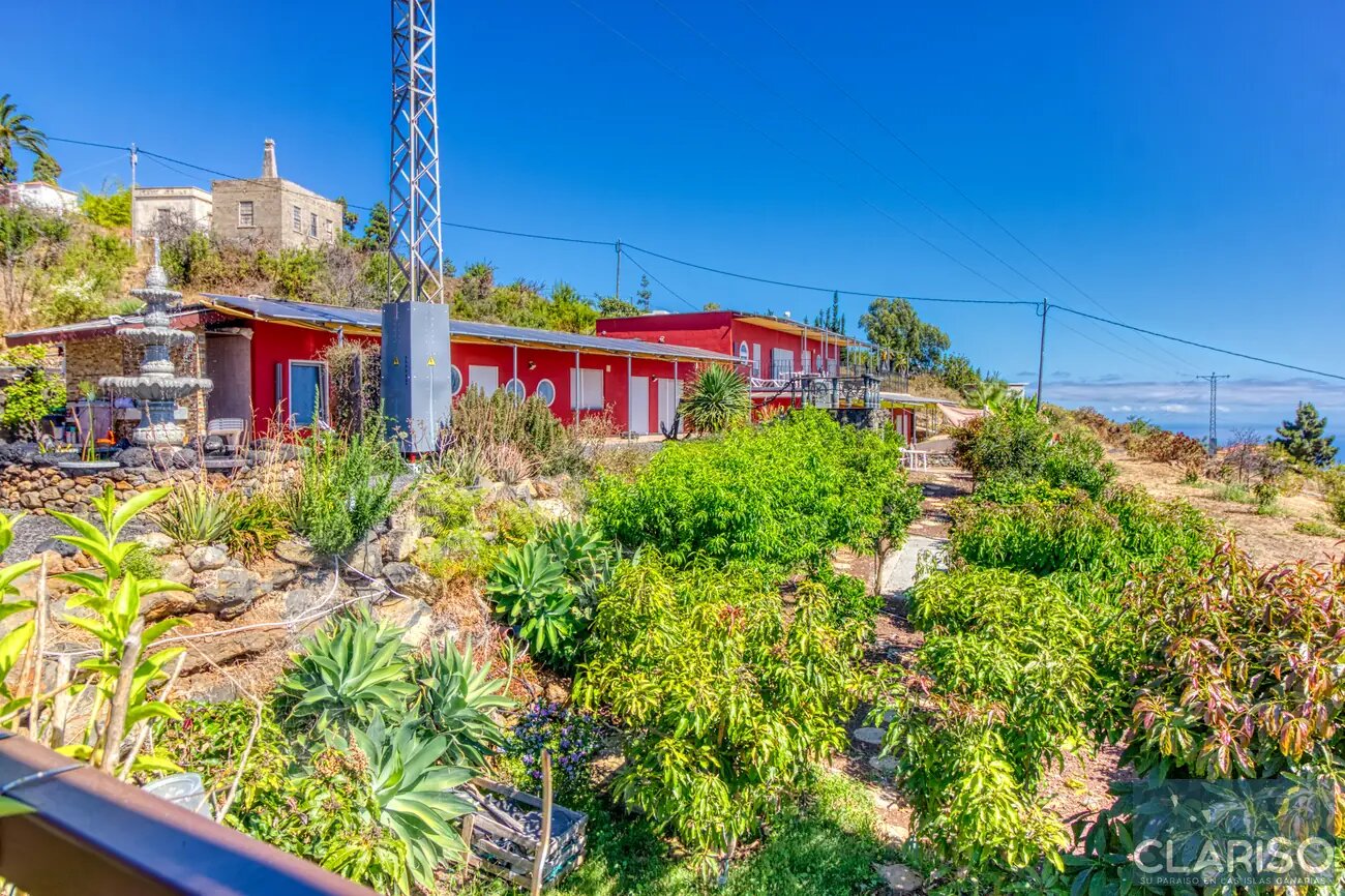 Hotel Rural Los Piratas Indianos 3: Doppelzimmer mit Pool und Frühstück in Tijarafe auf La Palma