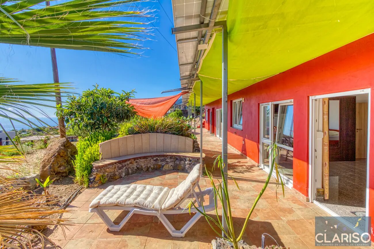 Hotel Rural Los Piratas Indianos 4: Großzügiges Apartment mit Pool und Frühstück in Tijarafe auf La Palma