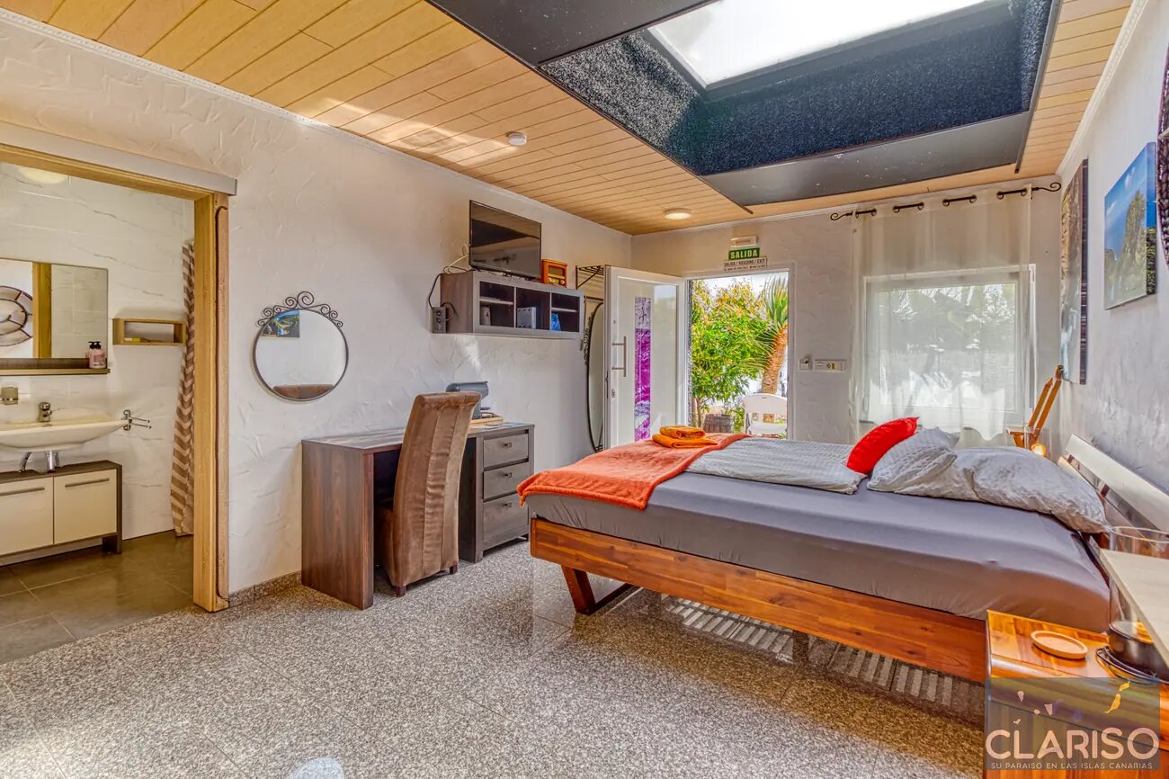 Hotel Rural Los Piratas 4: Kombinierbares Doppelzimmer mit Pool und Frühstück in Tijarafe auf La Palma
