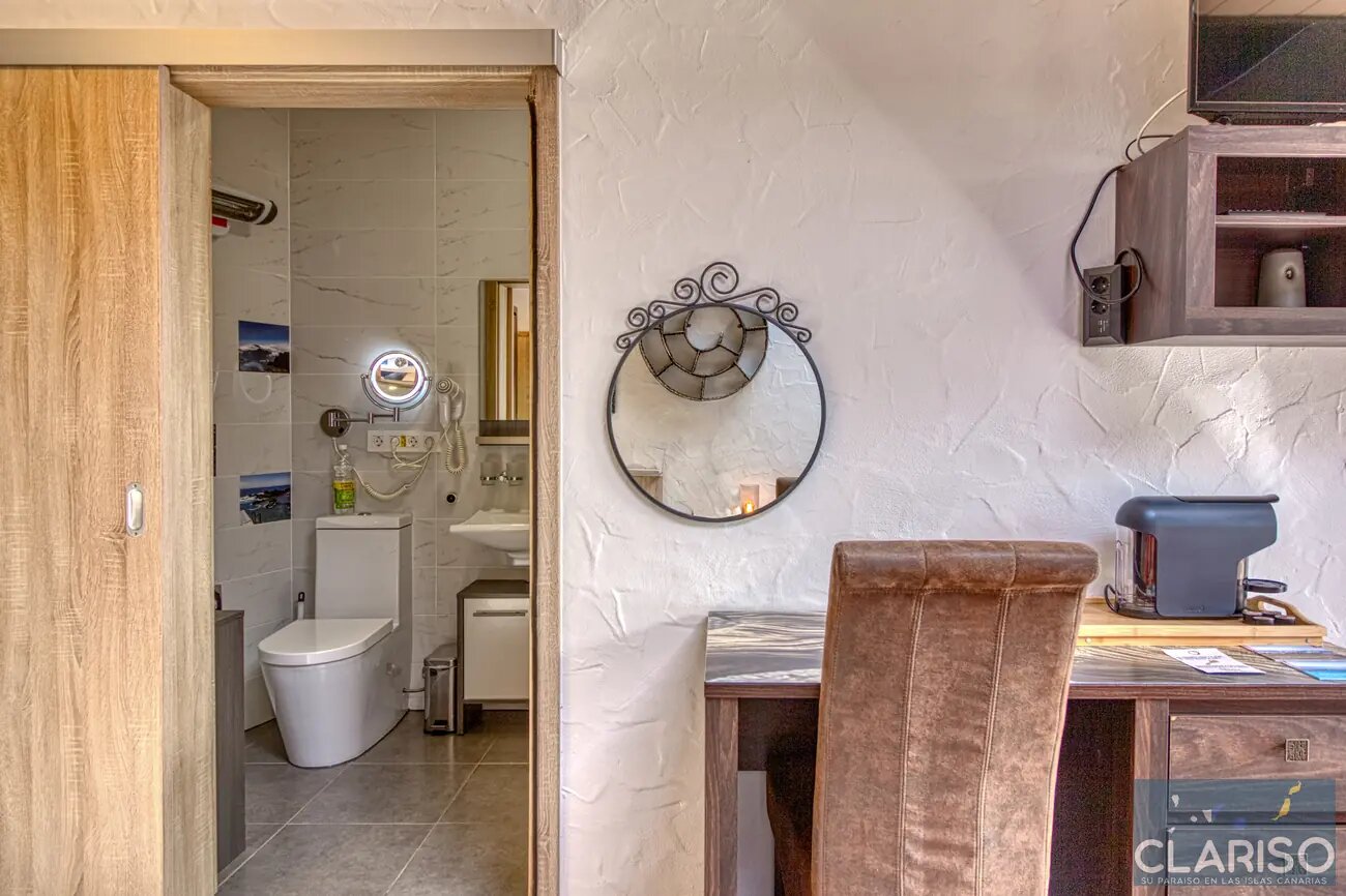 Hotel Rural Los Piratas 4: Kombinierbares Doppelzimmer mit Pool und Frühstück in Tijarafe auf La Palma