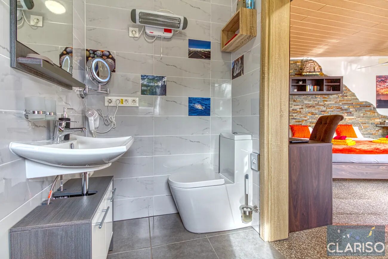 Hotel Rural Los Piratas 5: Ruhigstes Doppelzimmer der Anlage mit Pool und Frühstück in Tijarafe auf La Palma