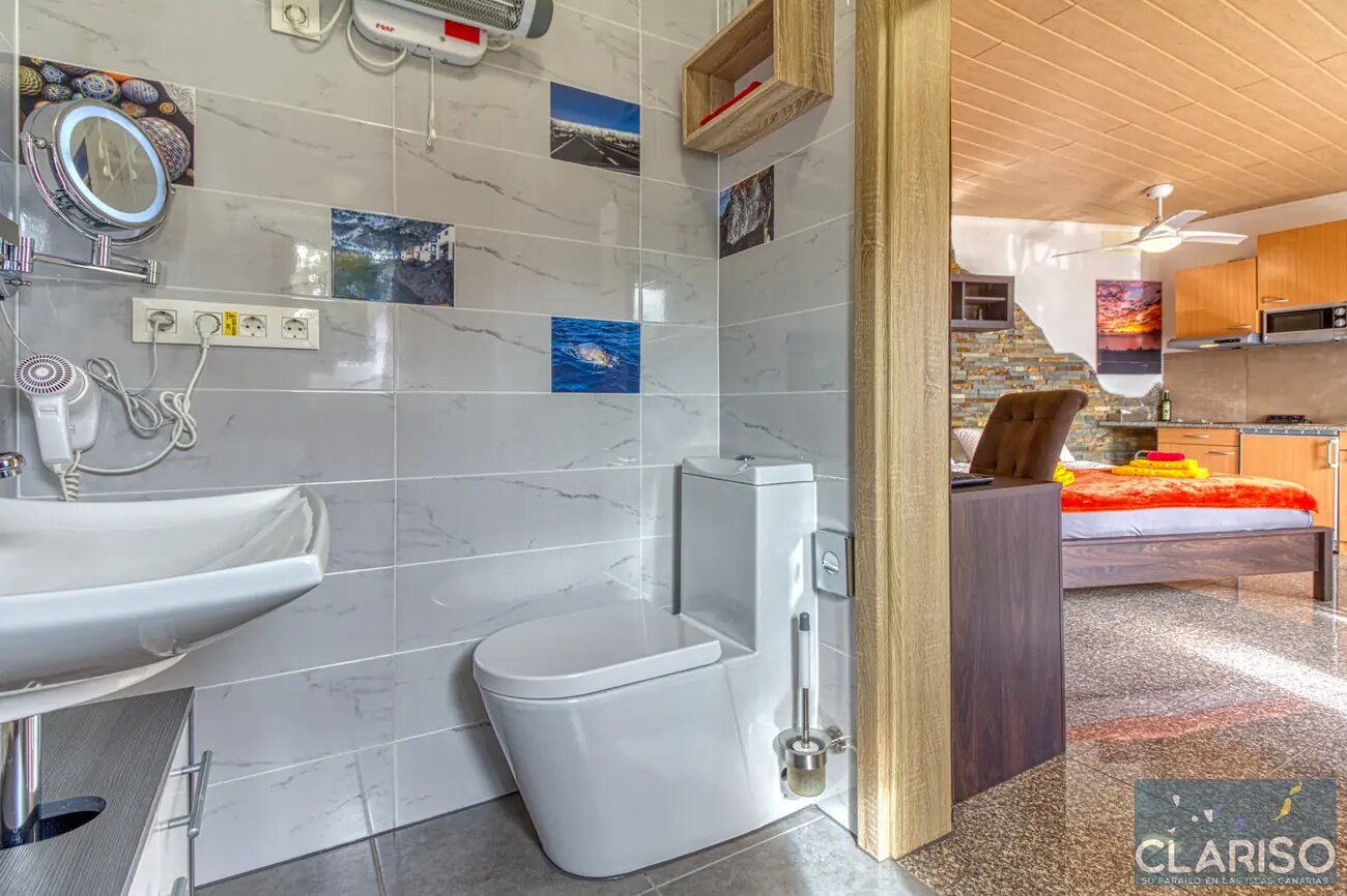 Hotel Rural Los Piratas 5: Ruhigstes Doppelzimmer der Anlage mit Pool und Frühstück in Tijarafe auf La Palma