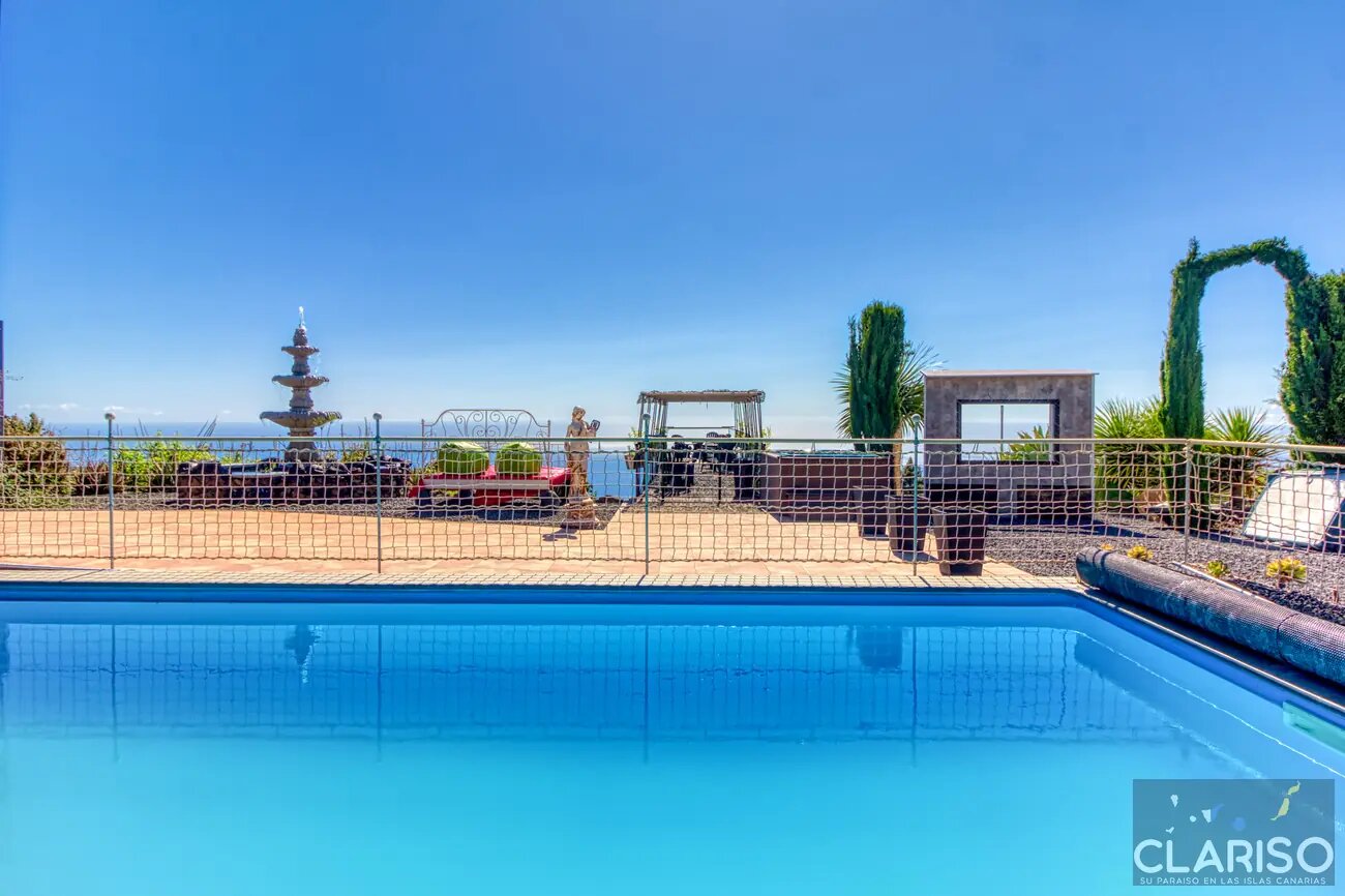 Hotel Rural Los Piratas 5: Ruhigstes Doppelzimmer der Anlage mit Pool und Frühstück in Tijarafe auf La Palma
