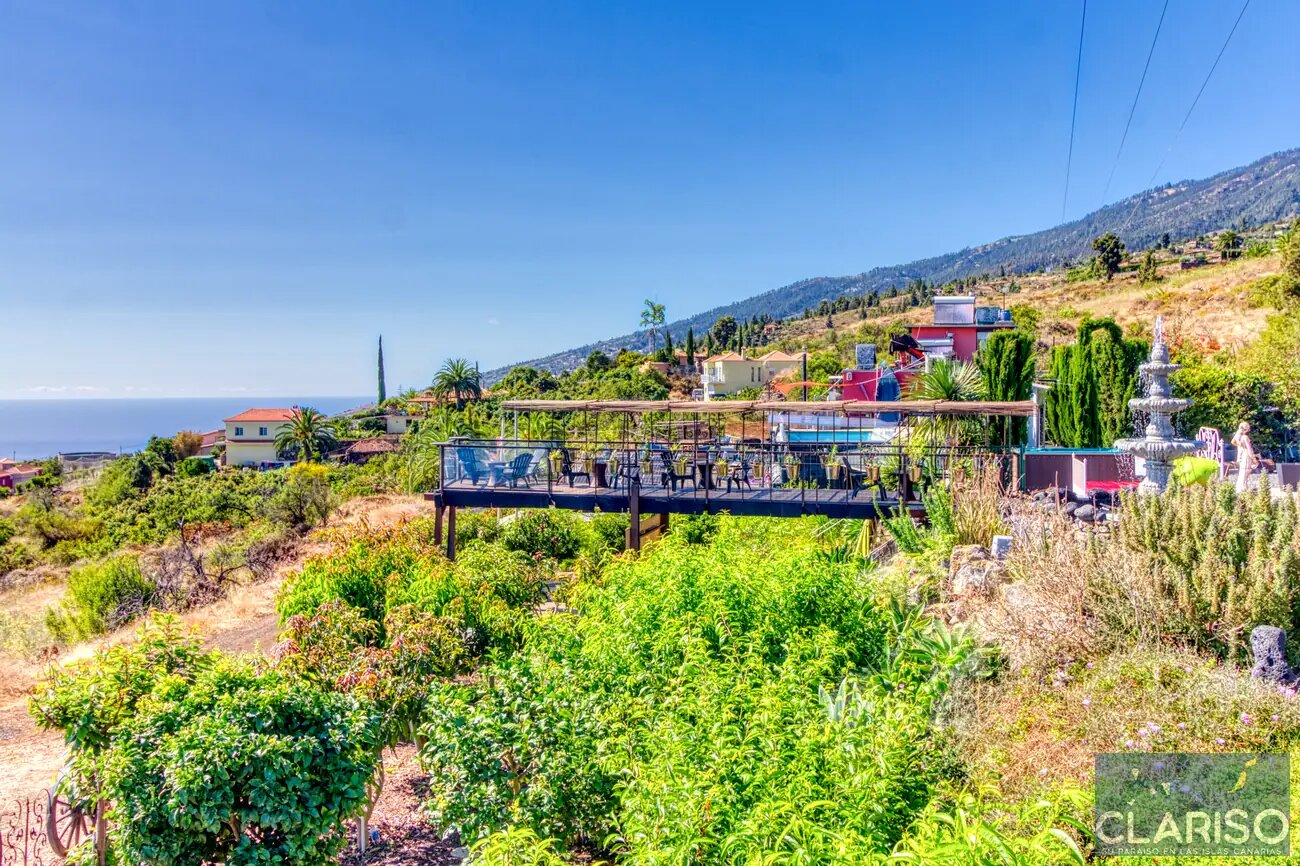 Hotel Rural Los Piratas Los Tilos 1: Doppelzimmer mit Pool und Frühstück in grüner Lage in Tijarafe auf La Palma