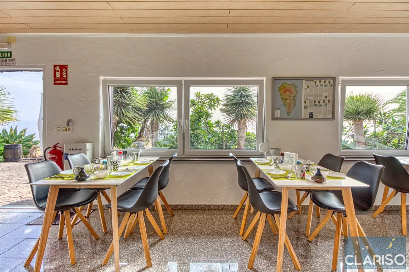 Hotel Rural Los Piratas Los Tilos 1: Doppelzimmer mit Pool und Frühstück in grüner Lage in Tijarafe auf La Palma