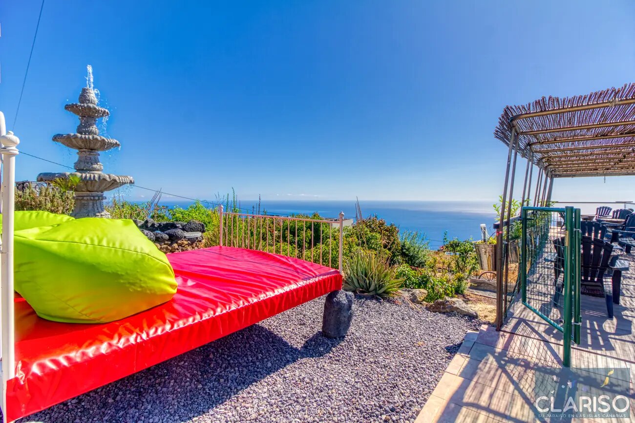 Hotel Rural Los Piratas Los Tilos 2: Großzügiges Apartment mit Pool und Frühstück in Tijarafe auf La Palma